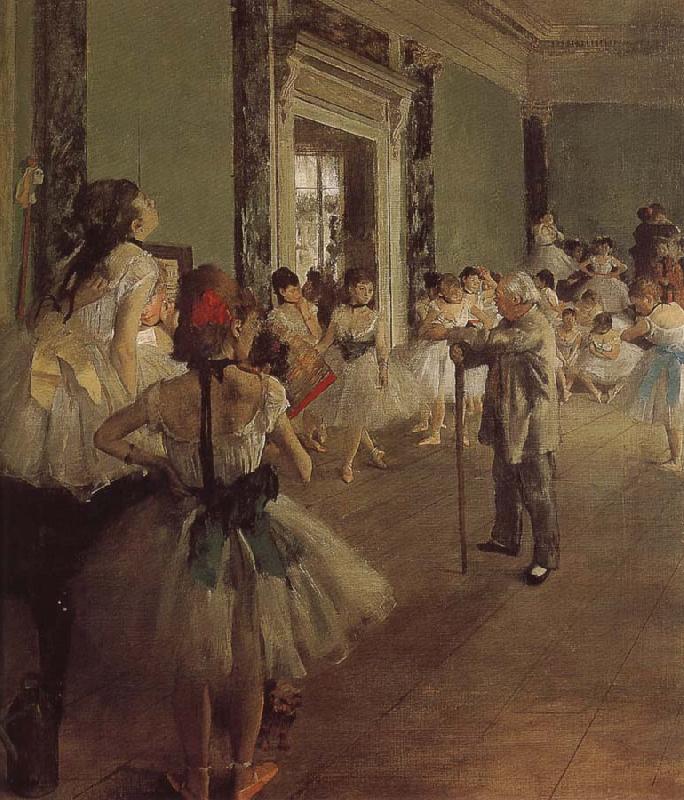Edgar Degas Dance class oil painting image